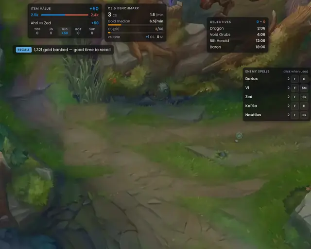 Overlays for League